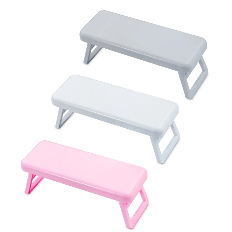 27RC Foldable Arm Rest for Nails PU Leather Hand Rest Cushion Convenient Cushion Practical Hand Pillow