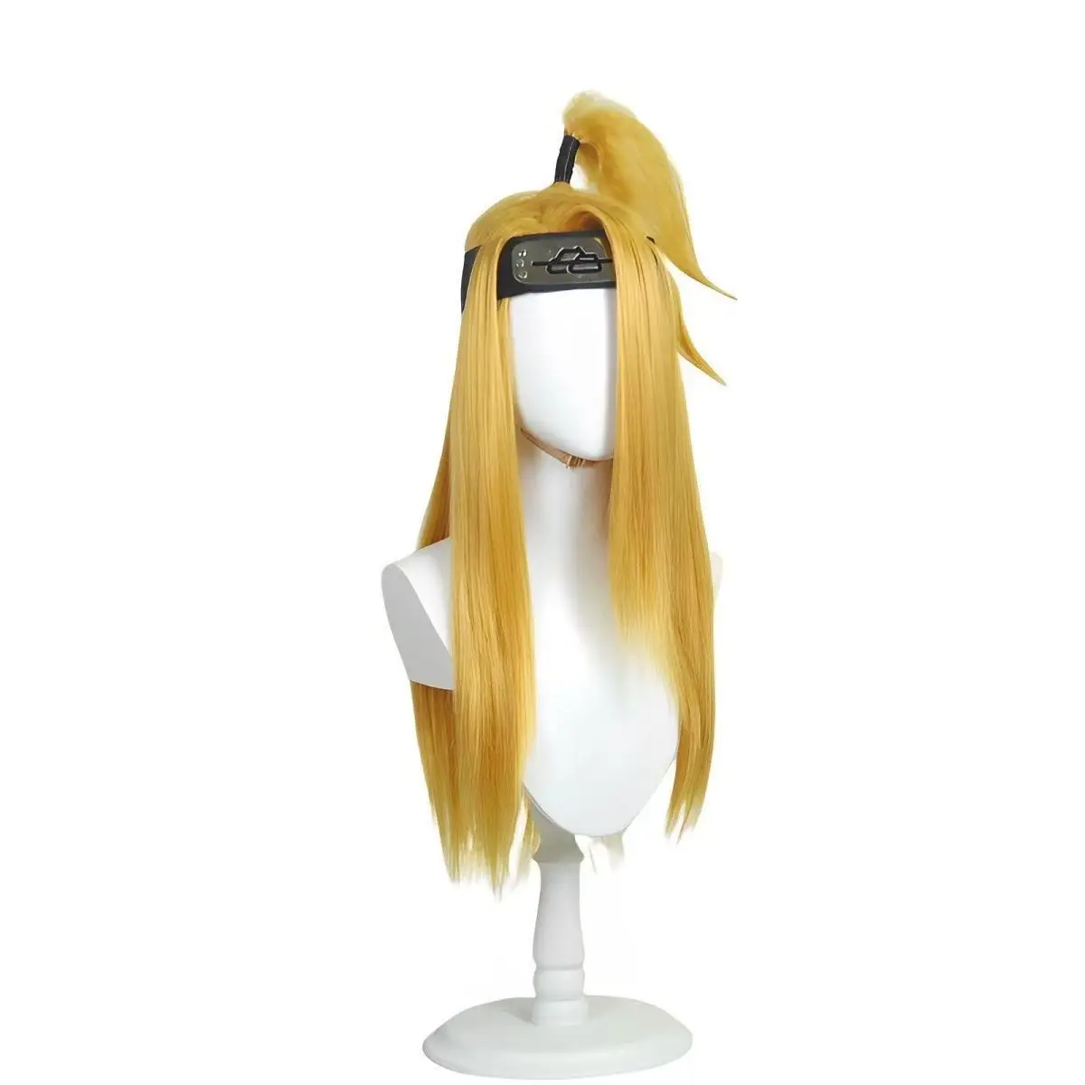 Naruto Deidara Golden Wig Cosplay
