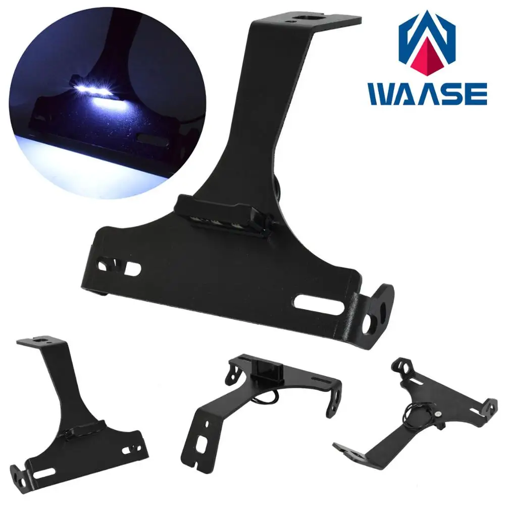 Waase Portatarga Portatarga Per Motocicletta Con Eliminatore Di Parafanghi Ordinato A Led Per Ducati 848 Evo 1098 1198 R S