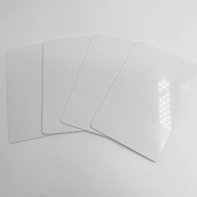 200Pcs 13.56MHZ Inkjet Card Ntag 215 Readable Writable Access Control Card Used For Hotel Restaurants NFC Card Blank Card 6