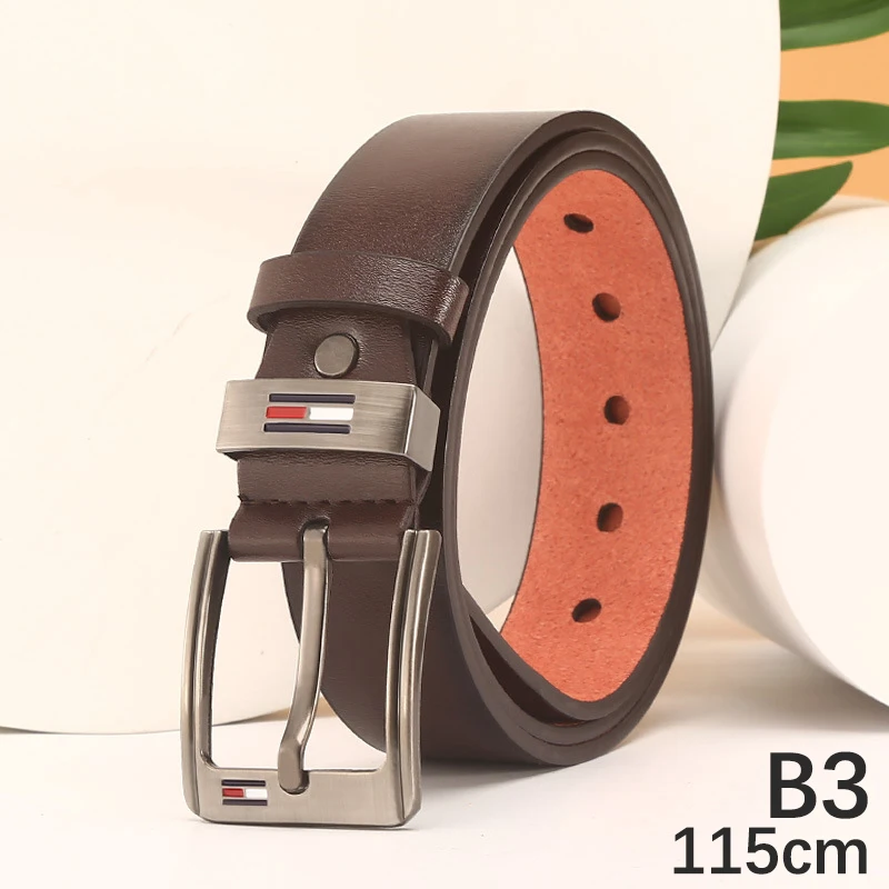 1pc Men Automatic Square Buckle Business Belt, For Daily Life