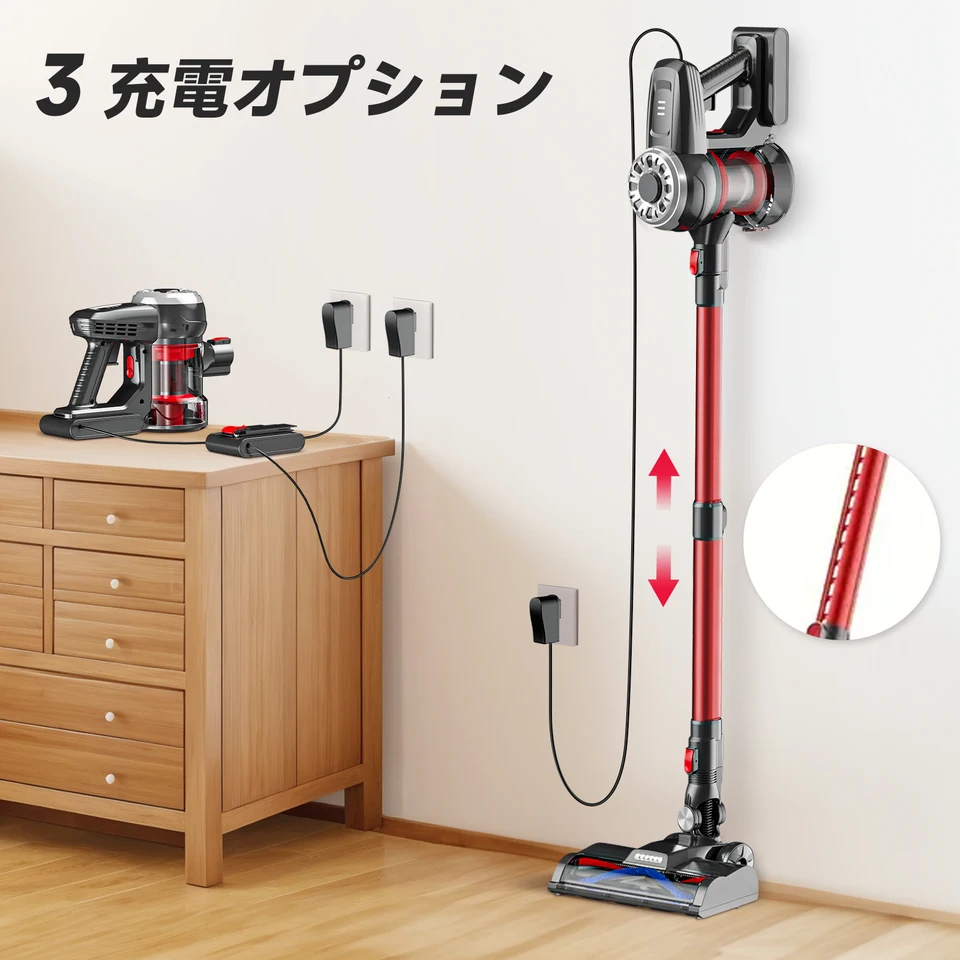 新品　掃除機XINSHE コードレス スティッククリーナー 22KPa 翌日発送 新品 掃除機XINSHE コードレス スティッククリーナー 22KPa 翌日