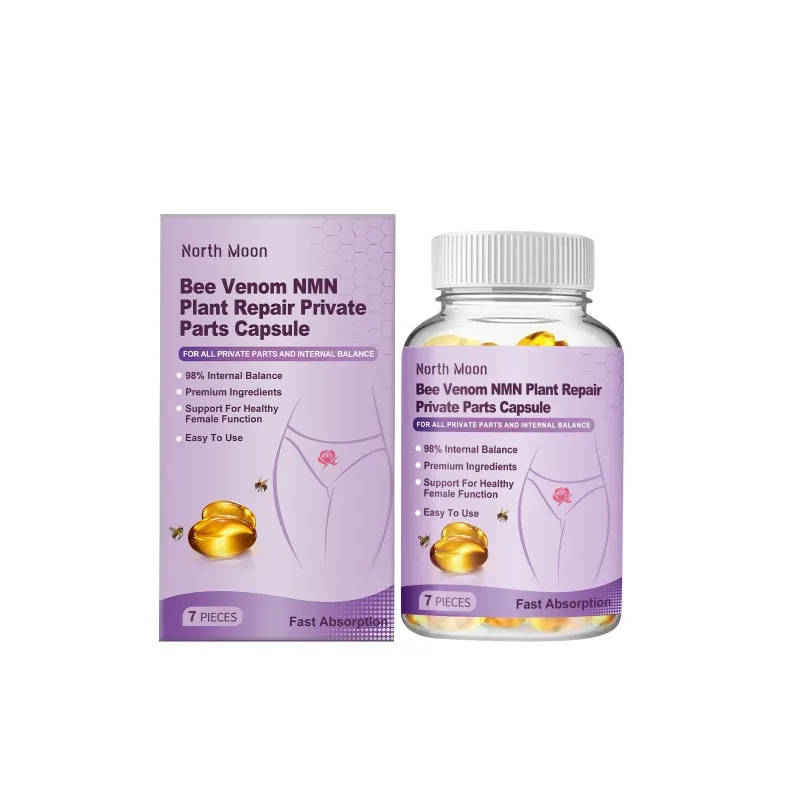 Bee Venom Plant Repair Private Parts Capsul Vagina Tightening Shrinking Remove Odor Anti-Itch Feminine Hygiene Repair Product