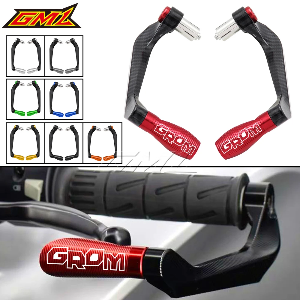 For HONDA GROM MSX 125 Motorcycle Universal 22mm CNC Handlebar Grips