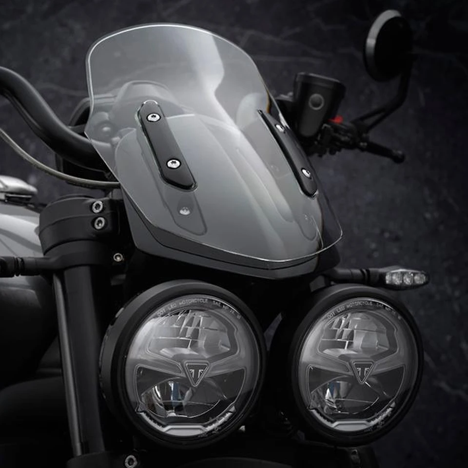 Rétroviseurs Moto Triumph Rocket 3 Street Triple 765 - Aluminium, Forme Diamant
