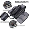 New Mens Travel Toiletry Wash Bag Big Capacity Oxford Cloth Cosmetic Makeup Organizer Shaving Dopp Kits with Double Compartments 3