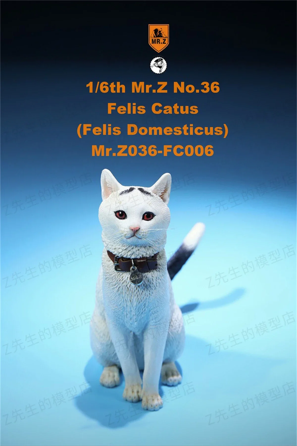 その他 CAT Mr.Z Studio 1:6 Cute Domestic Cat Pet Healing Figure Felidae