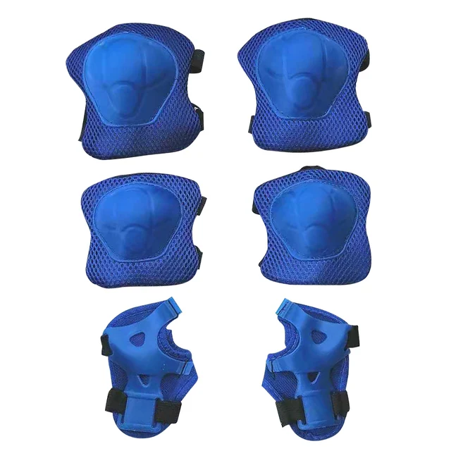 6Pcs/set Protective Gear Set Kids Skating Knee Pads Elbow Pad Wrist Hand Protector Child Cycling Safety Protective Guards 4