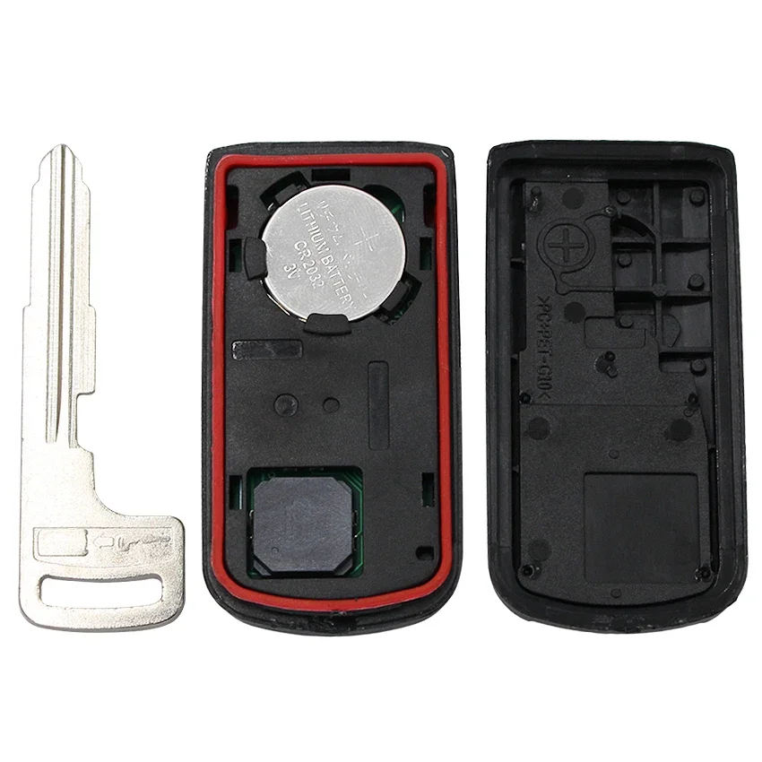 3 buttons Smart Remote Car Key FSK 433MHz PCF7952 chip for Mitsubishi Lancer Outlander ASX G8D-644M-KEY-E with insert key car remote key car key
