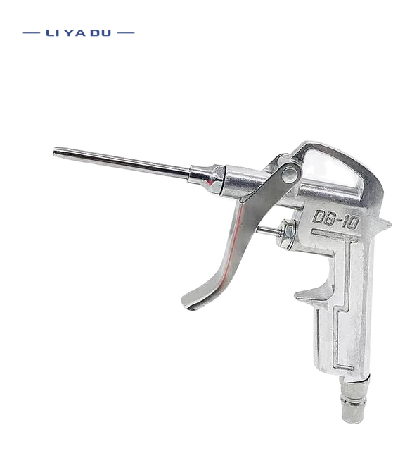 DG-10 Pistola de soplado de aire Compresor de aire Mango de disparador de  polvo Pistola de soplado de boquilla de aleación comprimida de 1/4 con