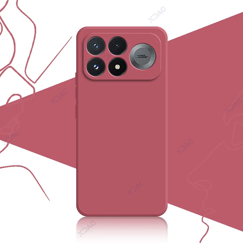 Enhanced Silicone Phone Case with Upgraded Protection and Soft Anti-Scratch Microfiber Lining