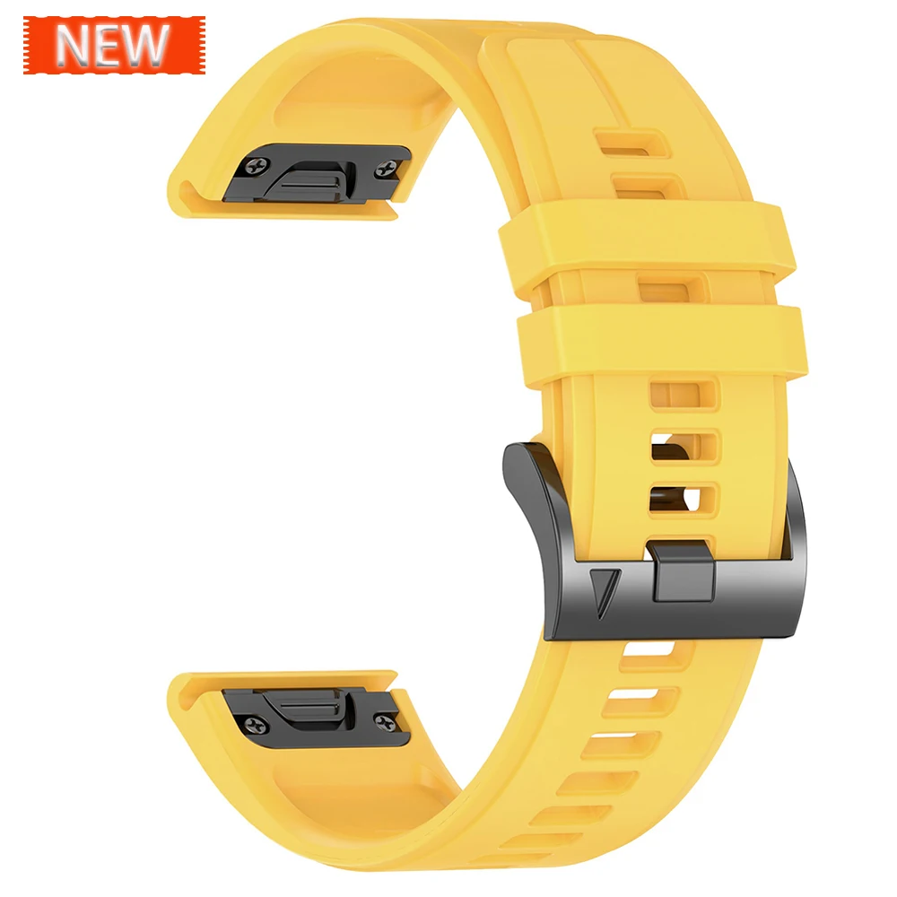 22MM 26MM Offizielles Silikonarmband für Garmin Fenix 5X 5 Plus Fenix8 E 7X 7 6X 6 Pro Sapphire Smart Watch Band QuickFit Armband – Detail 33