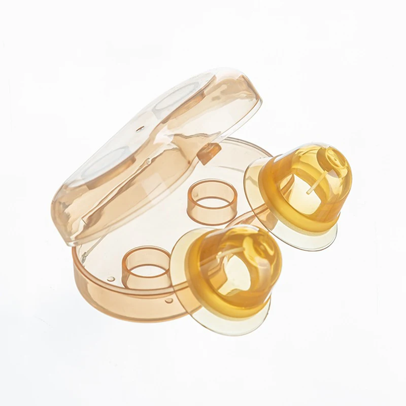 2PCS Silicone Nipple Corrector Nipple shield sucker for Flat Inverted Nipples nipple sucking corrector