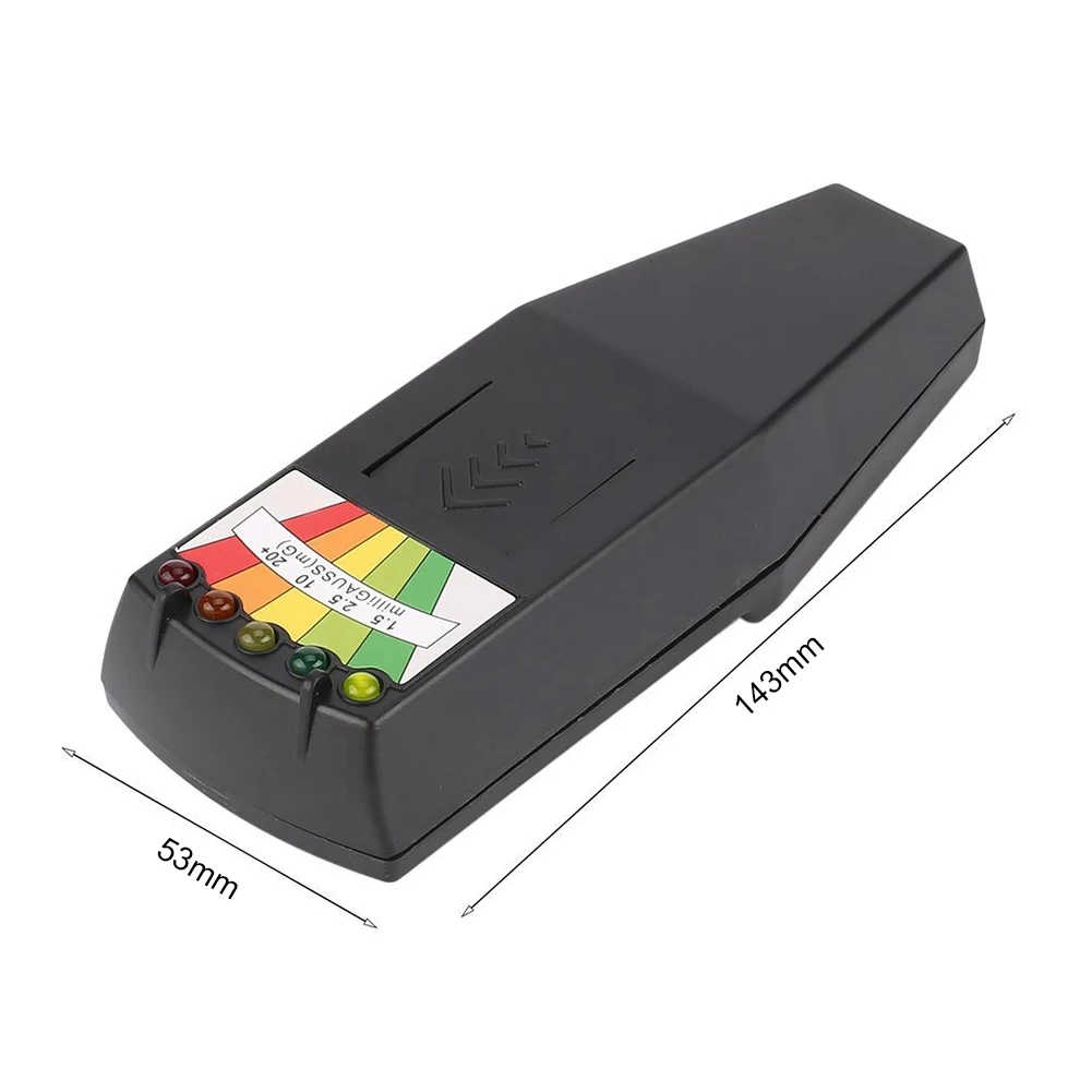 High Precision Portable Electromagnetic Field Detector