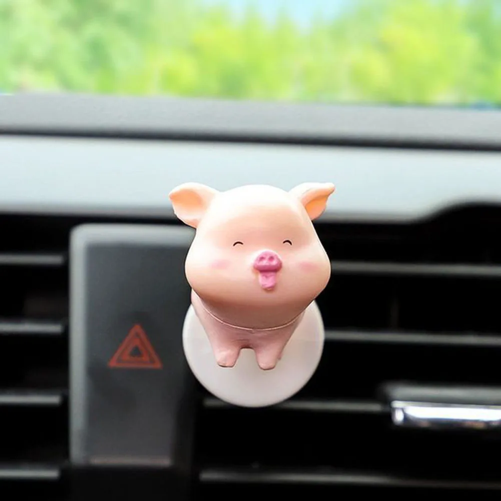 Parts Car Perfume Clip Pig Replacement Decoration Accessories Air Freshener Car Air Outlet Perfume Clip Clip Practical