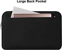 UPERFECT Polyester Laptop Sleeve Protective Case Vertical Style With Pocket Zipper For 13.3-18Inch Monitor Pad Tablet