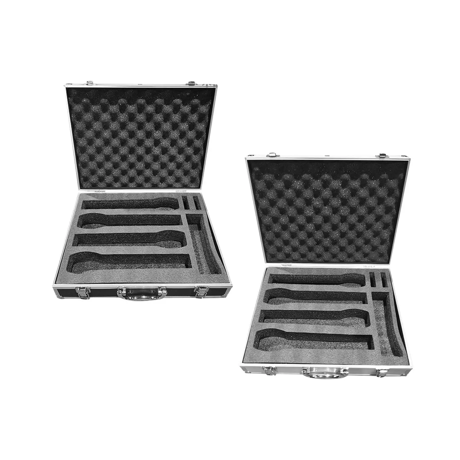 

Storage Box Storage Compartment Multipurpose Aluminum Alloy Tool Carrying Case for Supplies Home Use Outing Garden Hard Disk