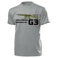 G3 Assault Rifle Bundeswehr SAS Rifle Weapon T Shirt. 100% Cotton Short Sleeve O-Neck Casual T-shirts New Size S-3XL 1