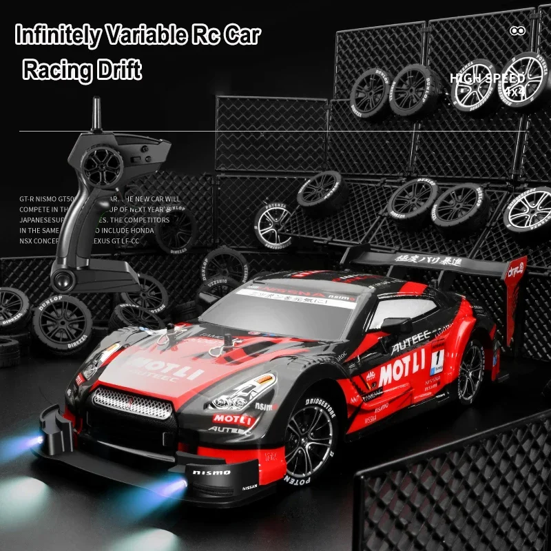 1:16 Nuova Auto Telecomandata A Quattro Ruote Motrici A Mezza Scala 4x4 Drive 30 Km/h Drift Ad Alta Velocà 2.4G CVT RC Car Toy Boy Toy Gift - Foto 7