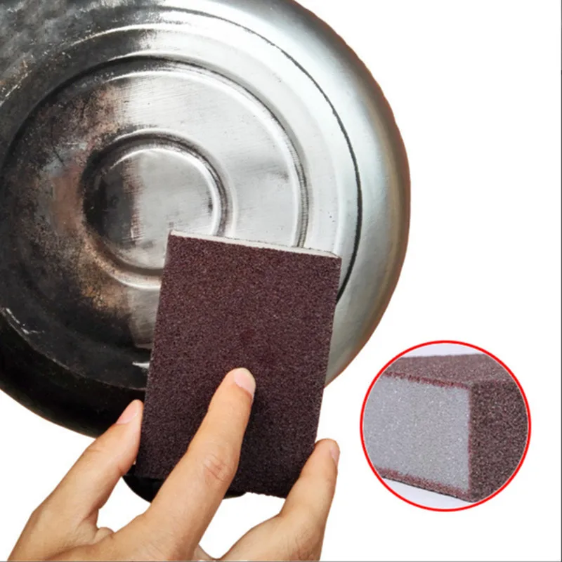 12pcs Magic Sponge Removing Rust Nano Eraser Cleaning Sponge Brush Dish Pot Emery Descaling Rub Pots Carborundum Kitchen Tools