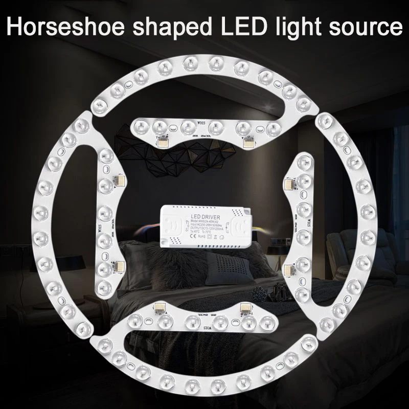 Replaceable LED Light Source Plate For Ceiling Lights Pendant Lamp 220V Ceiling Lamp Round Board Indoor Living Dining Room