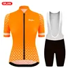 2023 Women's Summer Cycling Jersey Suit Breathable Quick-Dry Mountain Bike Road Riding Clothes Anti-UV Maillot Ciclismo Mujer 2