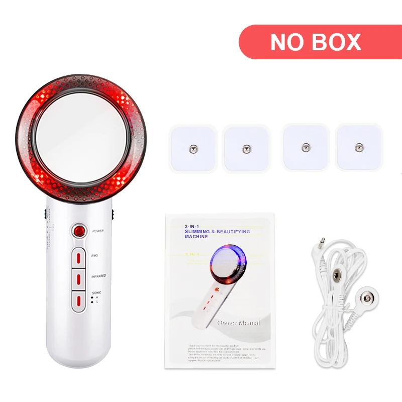 3 IN 1 SLIMMING MACHINE 超音波 ボディケア 美容機器 Skincare Options 3-1 Slimming & Beautifying Machine | New in
