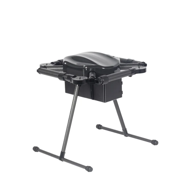 Cadre drone XPower F40 1000mm posé sur fond noir, mettant en valeur sa structure en carbone 3K