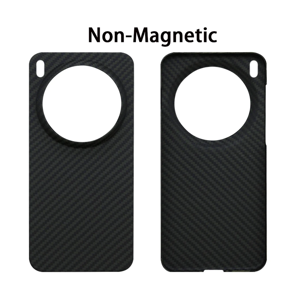 Sleek Magnetic Aramid Fiber Protective Case - Lightweight & Durable Carbon Fiber