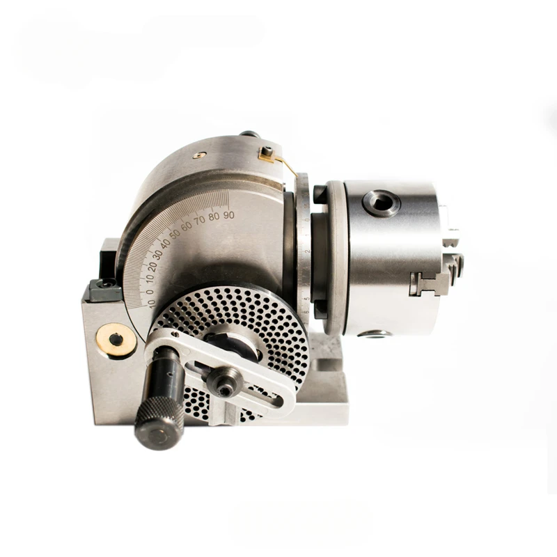 

BS100/4 inch dividing head chuck 100mm center height 100mm drilling and milling machine fixture machine tool