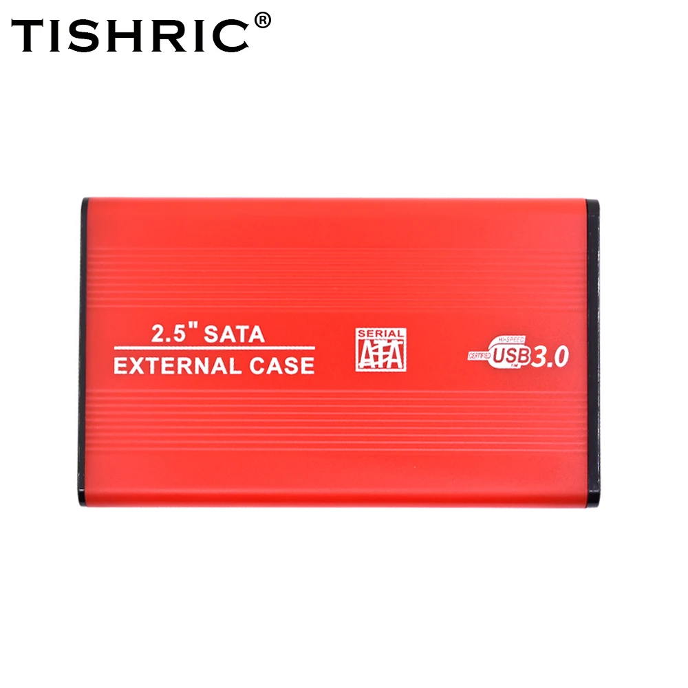 External hard drive case 2.5 HDD SSD hard drive enclosure SATA to USB 3.0 2.0 hard disk adapter Max 6Gbps 10TB external hard drive box hdd case enclosure hard drive adapter ssd adapter