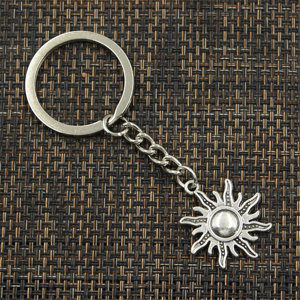 Portachiavi sun Moon Star portachiavi in metallo