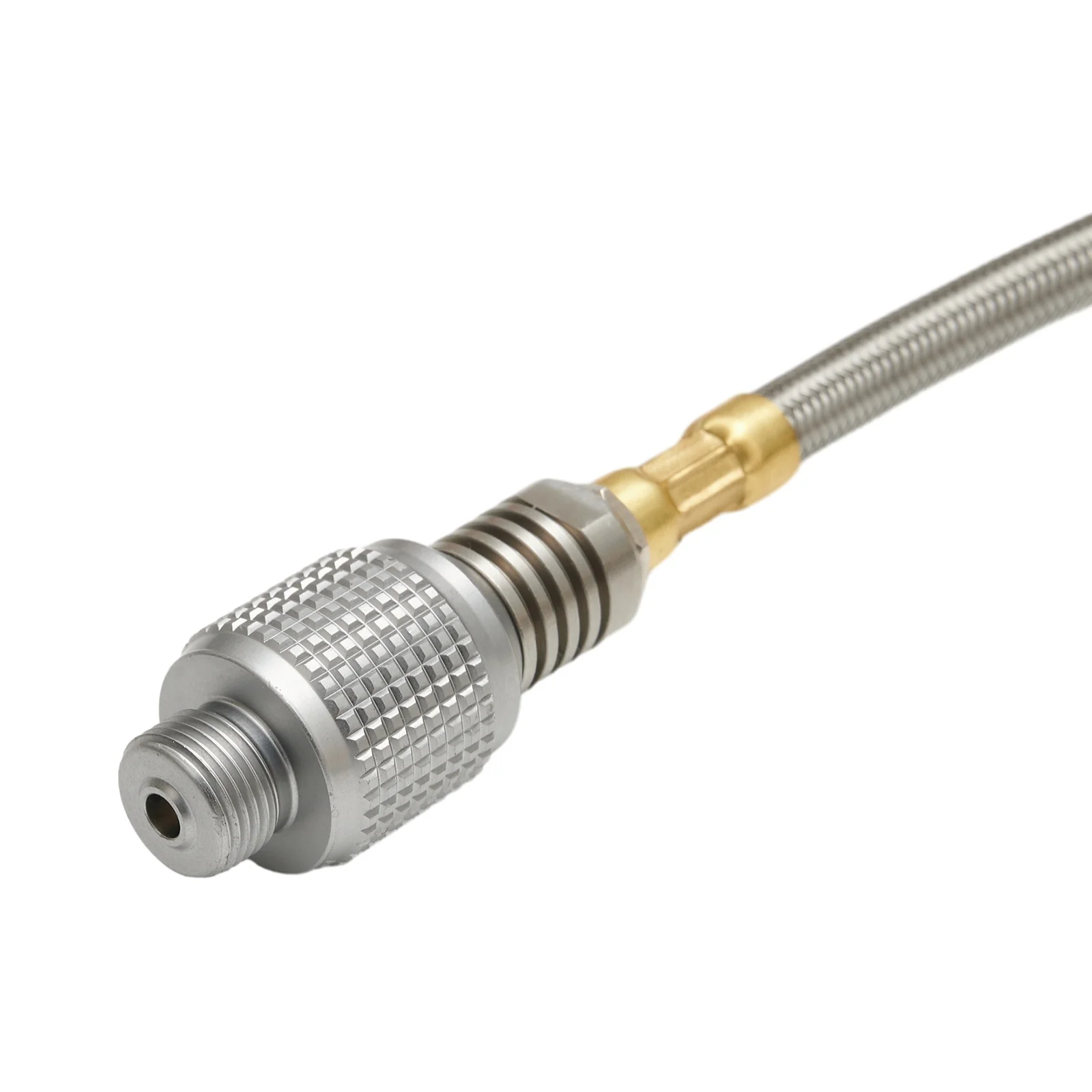 Multi Purpose Stainless Steel Gas Extension Hose for Camping Gas Devices For EN417 Valve Connection 50cm/100cm Length