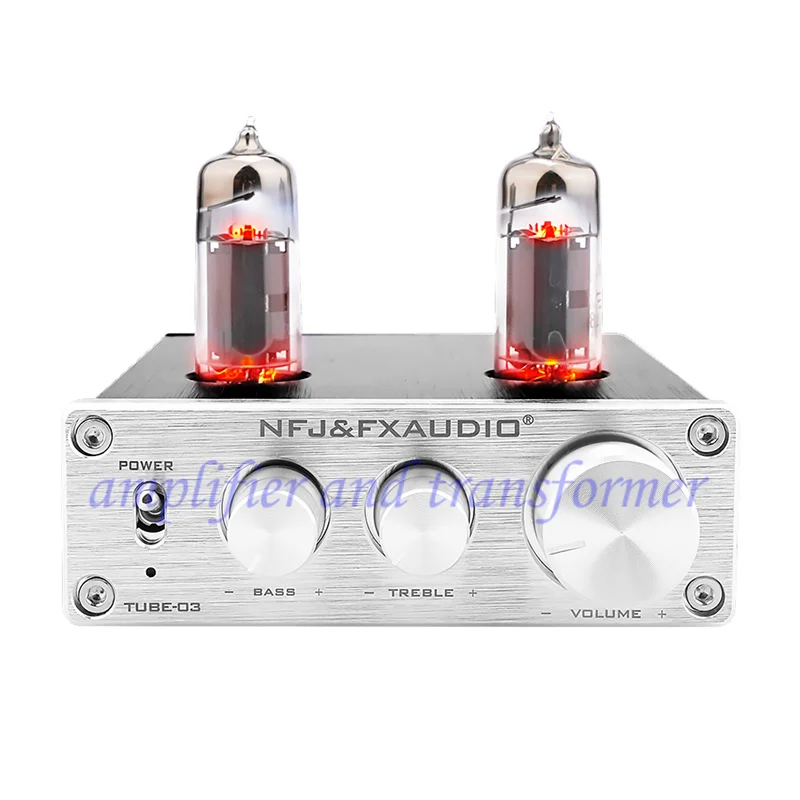 

Audiophile tube preamplifier, 6J1/6K4 vacuum tube HIFI power amplifier preamplifier audio processor, with high and low tone