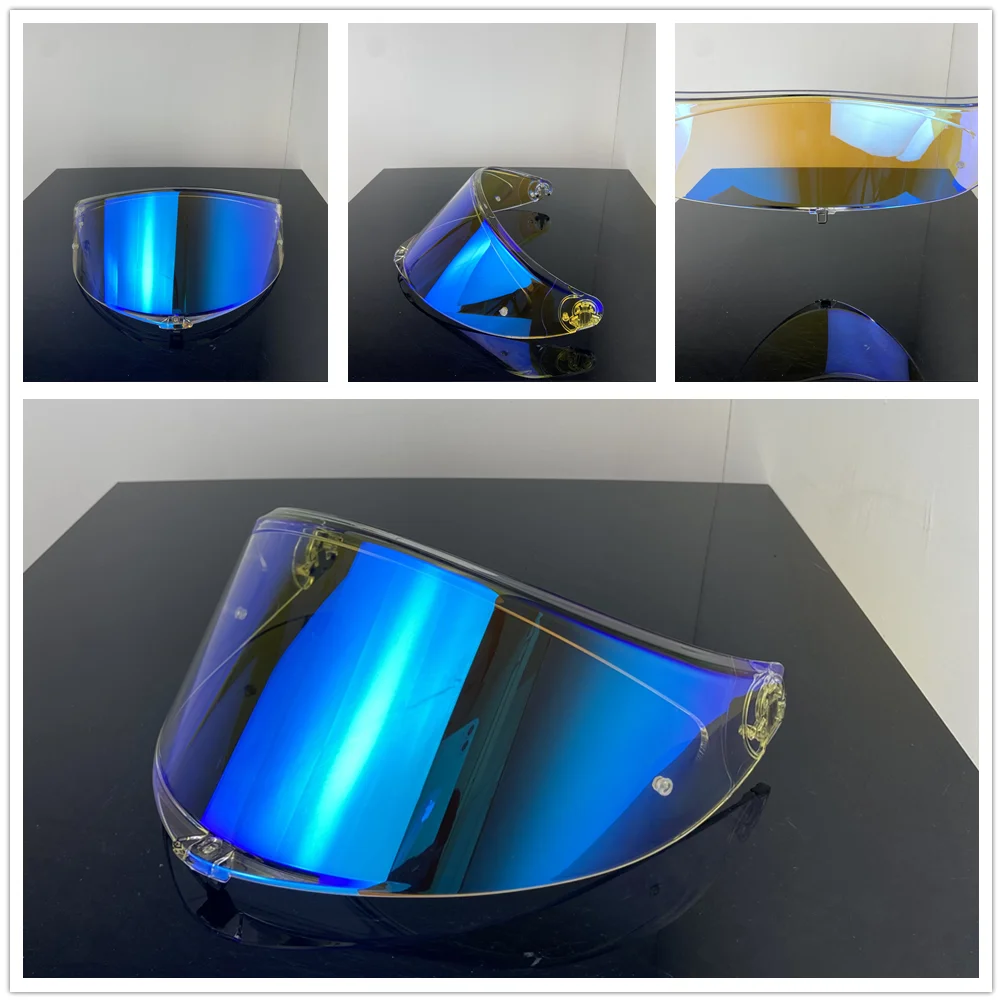 K6S Viseiras Capacete Helm-Gesichtsschutz, Visier, Windschutzscheibe für AGV K6, hochfester Sonnenschutz, Galvanikprozess – Detail 7