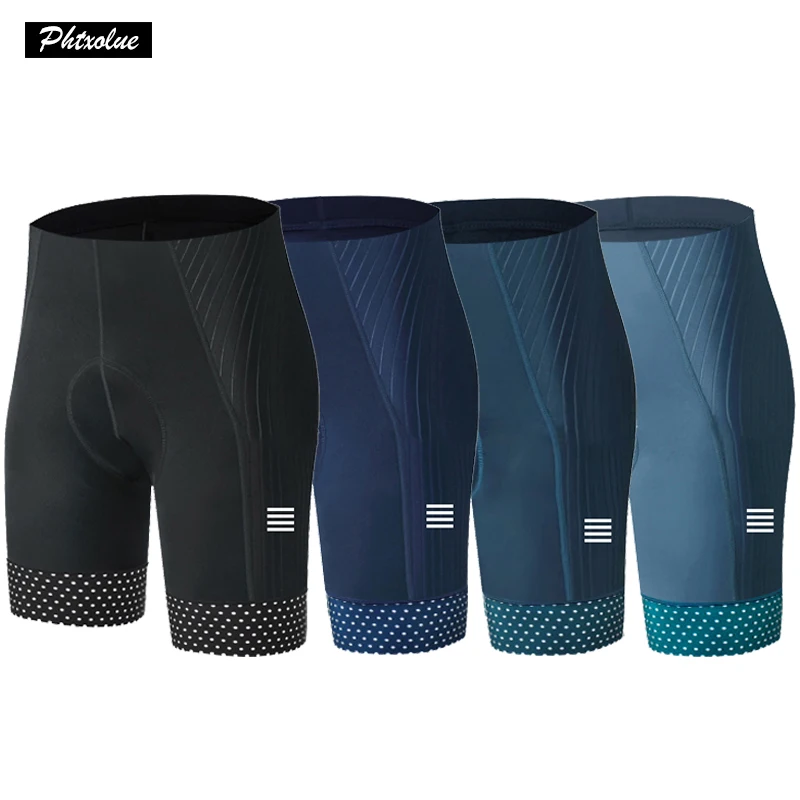 Phtxolue Men Cycling Shorts Anti-Loss Zipper 6H 500KM Ride MTB Pro Bike Shorts Blank Blue Outdoor Cycling Tights Women cycling shorts