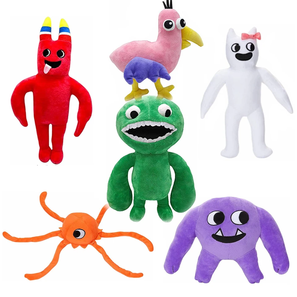 SmallBos Garten of Banban Plush, 2023 New Banban Garden Chapter 2 Plush,  Horror Game Monster Figure Plushies Toys (Color A)