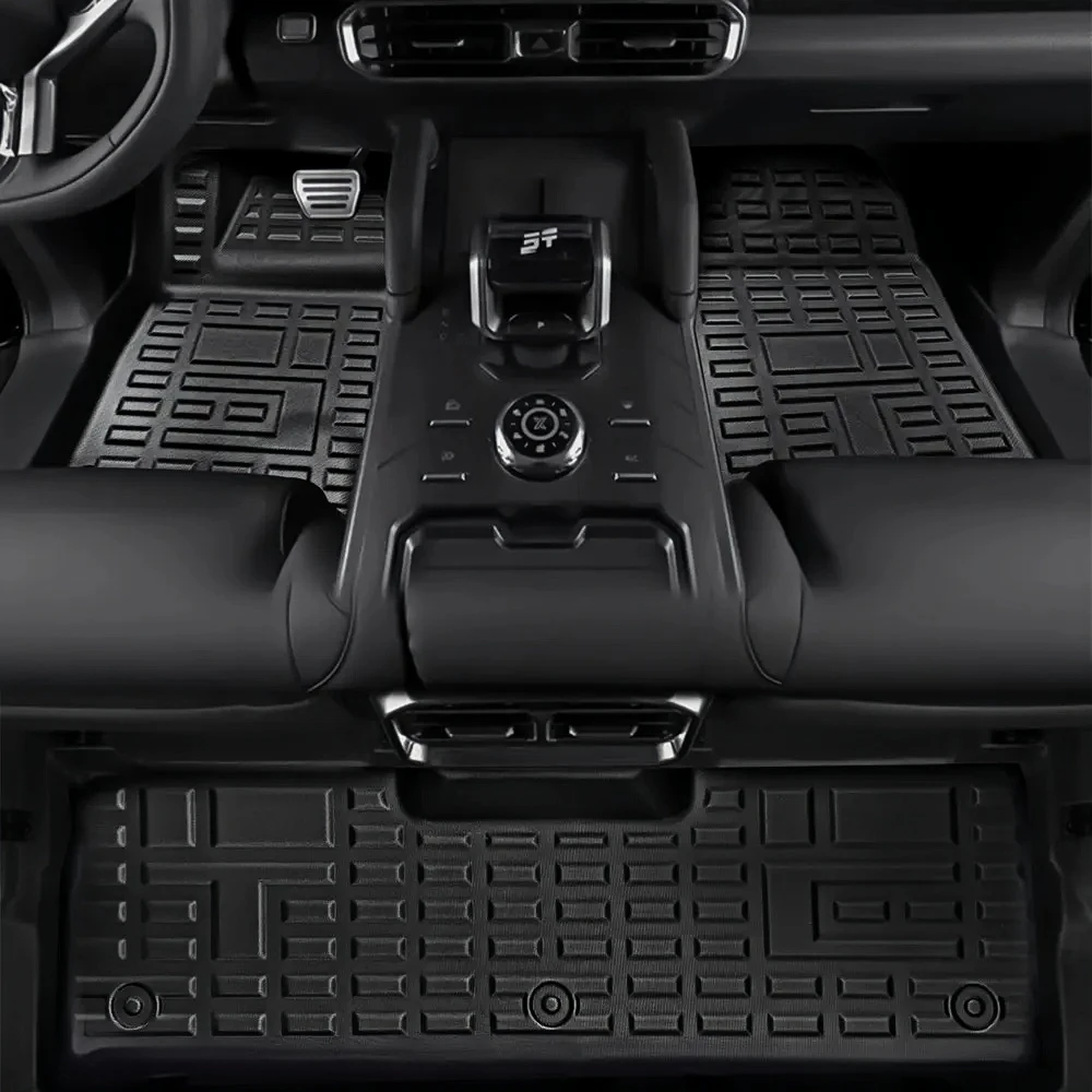 Ruiya Foot Mats Accessories For Jeep Avenger EV Electric 2024 2025, Car Waterproof Floor Mats 3D Rubber Mats Avenger EV Accessories Non-slip Mat Set