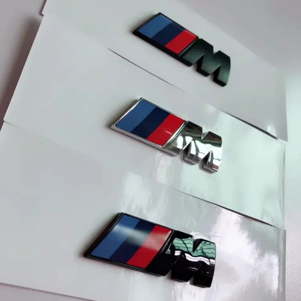 3D ABS M 로고 자동차 바디 사이드 배지 - 완벽한 BMW M Power 스타일링