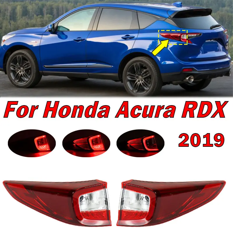 For Honda Acura RDX 2019 Car Exterior Accessories Rear Tail Light ...