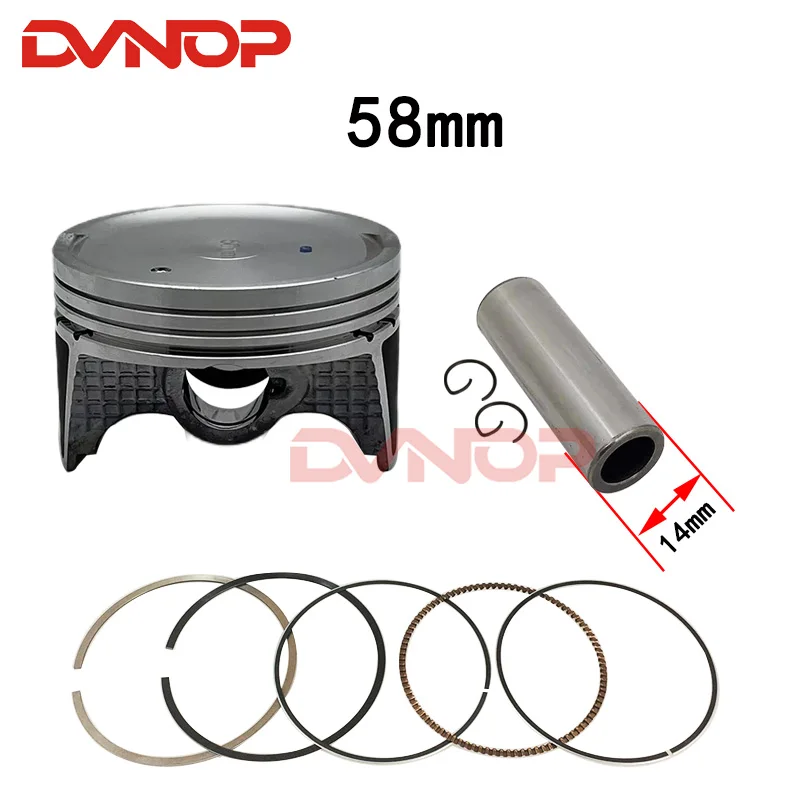 Motorcycle Piston Ring 58mm Big Bore For Suzuki Gsx150f Sf150 Gixxer150