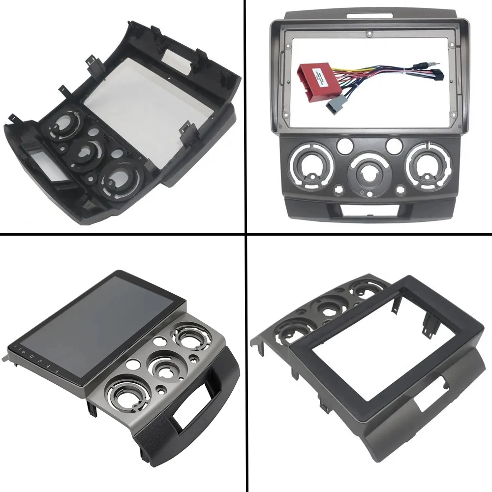 Autoradio Android 15 Per Ford Ranger 2 E Everest 2 (2006-2010) | Schermo Touch 9", GPS, CarPlay/Android Auto, Bluetooth, Comandi Al Volante