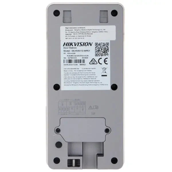 4G Hikvision Mutil اللغة DS-KIS603-P فيديو إنترفون...