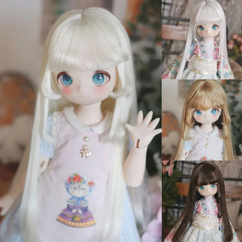 

BJD Sd Doll Accessories Wig 1/31/4 Bigger MDD Xiong Mei Lasses Daily Break Liu Haizhong Hair High Temperature Wire