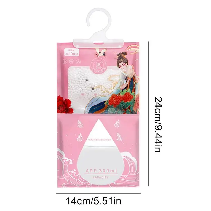 Closet Dehumidifier Bags 120g Car Dehumidifier Moisture Absorbers Flexible Moisture Proof Bag For Bedrooms Cloakrooms Closets moisture absorber bag moisture absorber moisture absorbing bag