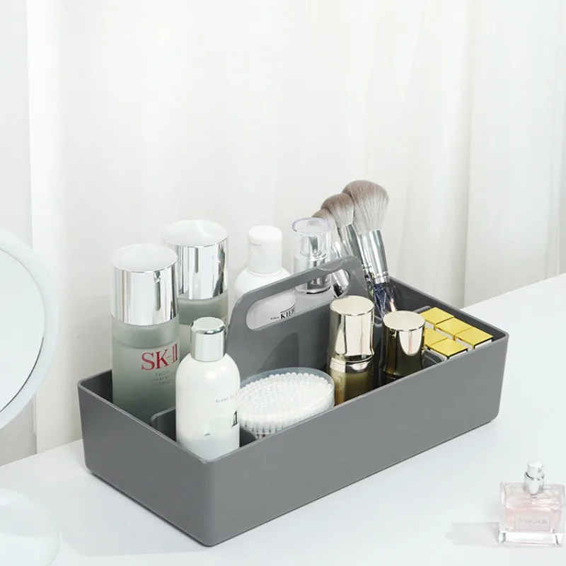 Multi Functional Storage Box Desktop Storage Large Thickened Portable Cosmetic Storage Box Bathroom Decoration Accessories 2