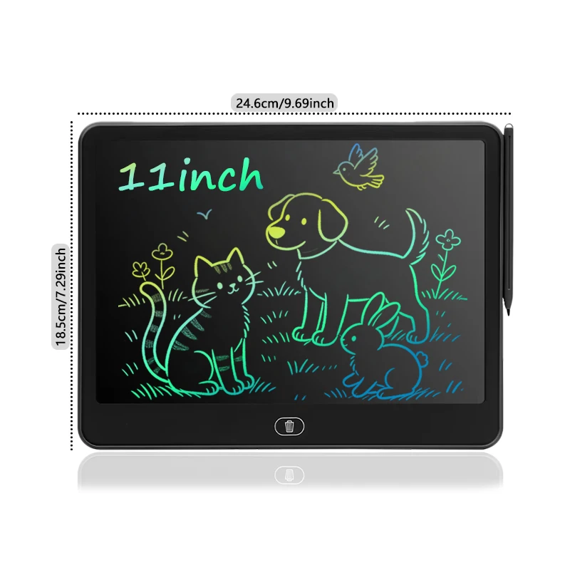 16/13/11/8-inch Kids LCD Drawing Board Portable Digital Sketchpad for Art Creativity And Learning Doodle Board Educational Toys