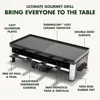 Electrics Healthy Ceramic Nonstick, 3-in-1 Reversible Grill, Griddle & Raclette, PFAS-Free, Serves up to 8 People 5