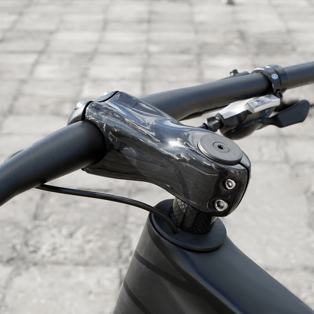 Carbon Stem 12Degree Mountain Bike Stem 31.8mm Bicycle Handlebar Stems 70/80/90/100/110/120/130mm Black Gloss Bicycle Part