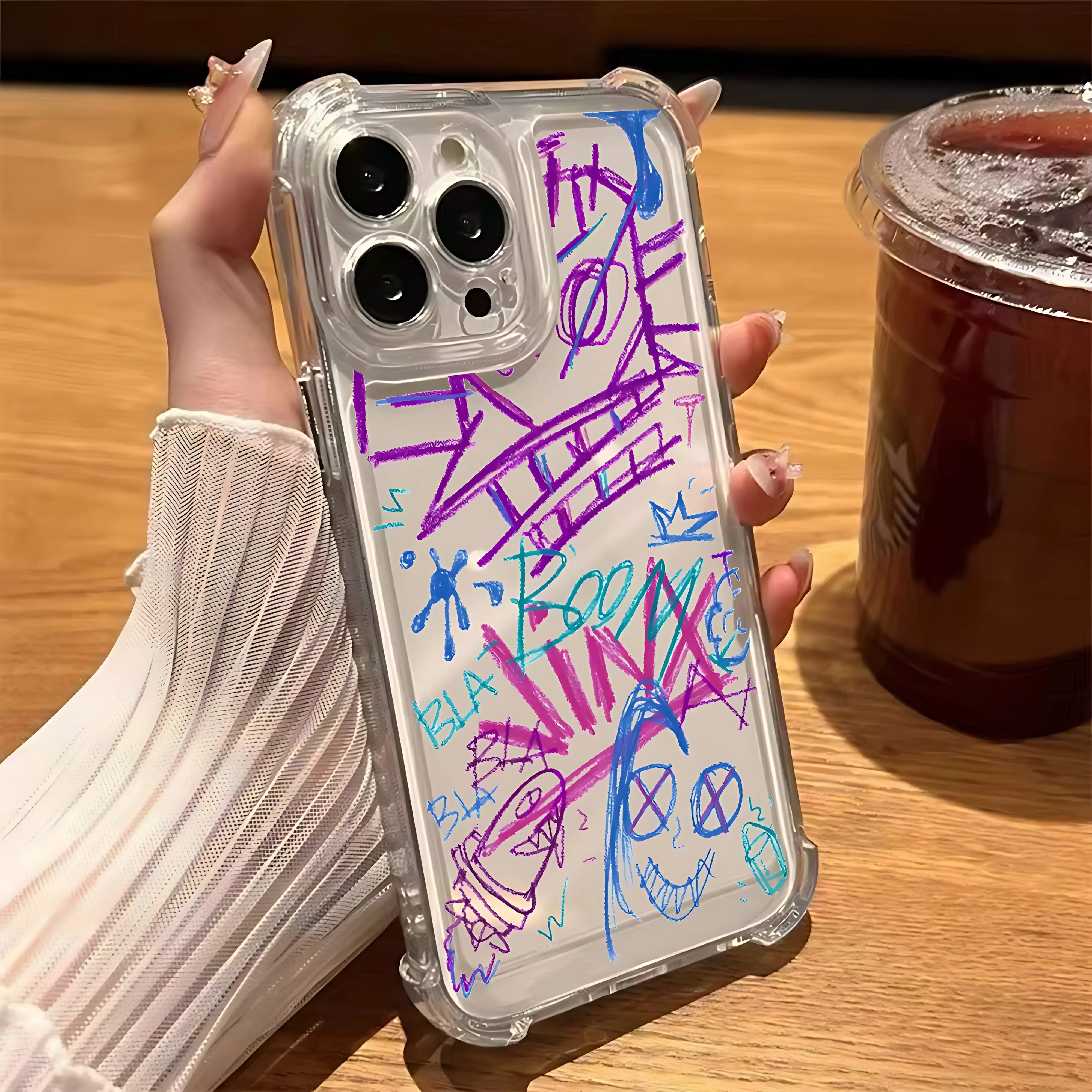 Jinxes V-Vi L-Lol Protective Phone Case
